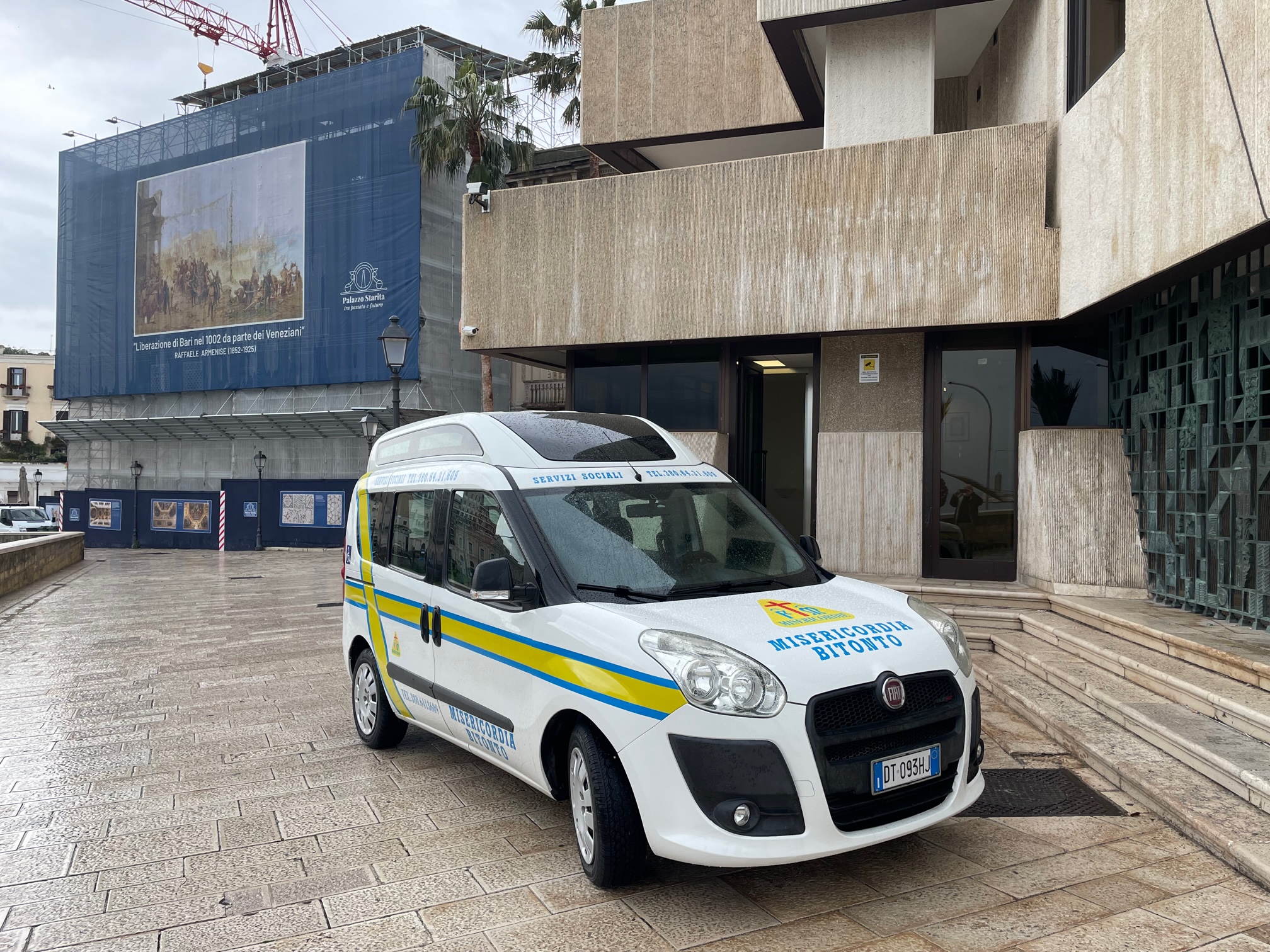 Al momento stai visualizzando Un nuovo Taxi Sociale per la Associazione Misericordia di Bitonto